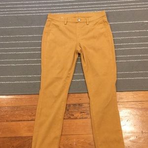 Mustard Stretchy Pants